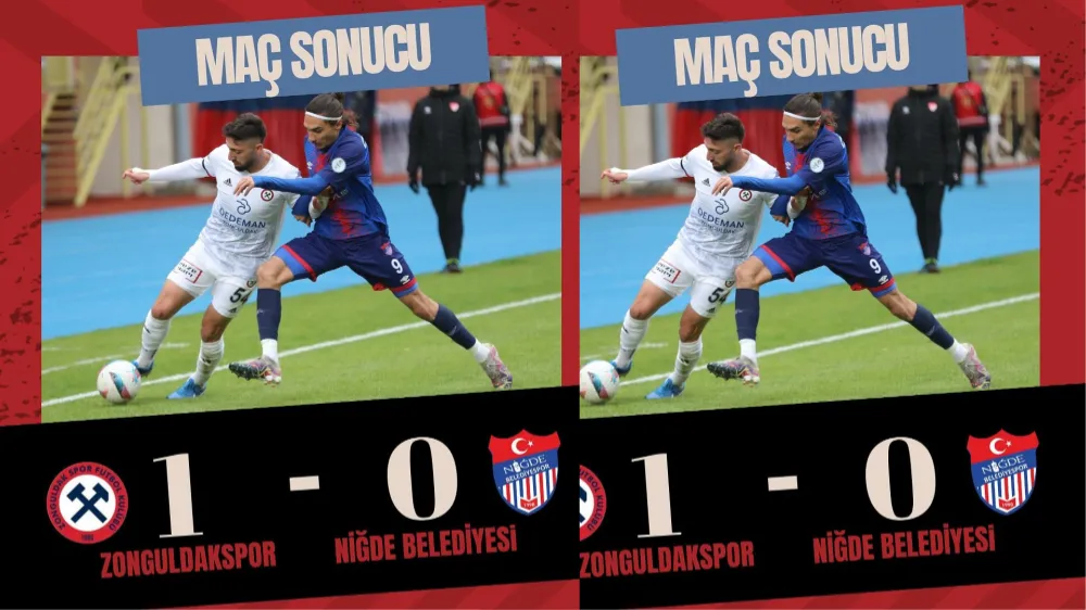 Niğde Belediyespor direnemedi! 1-0