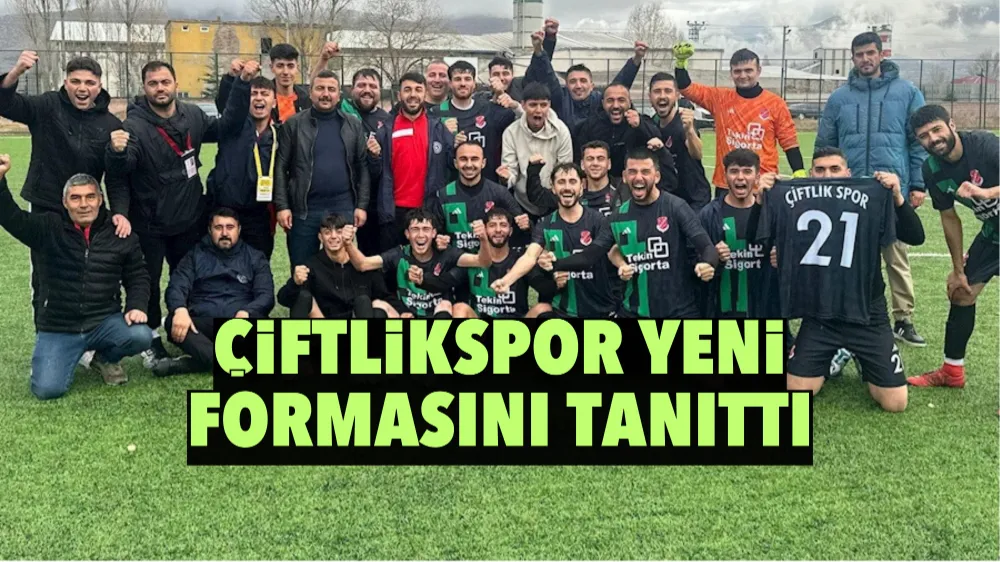 Çiftlikspor yeni formasını tanıttı