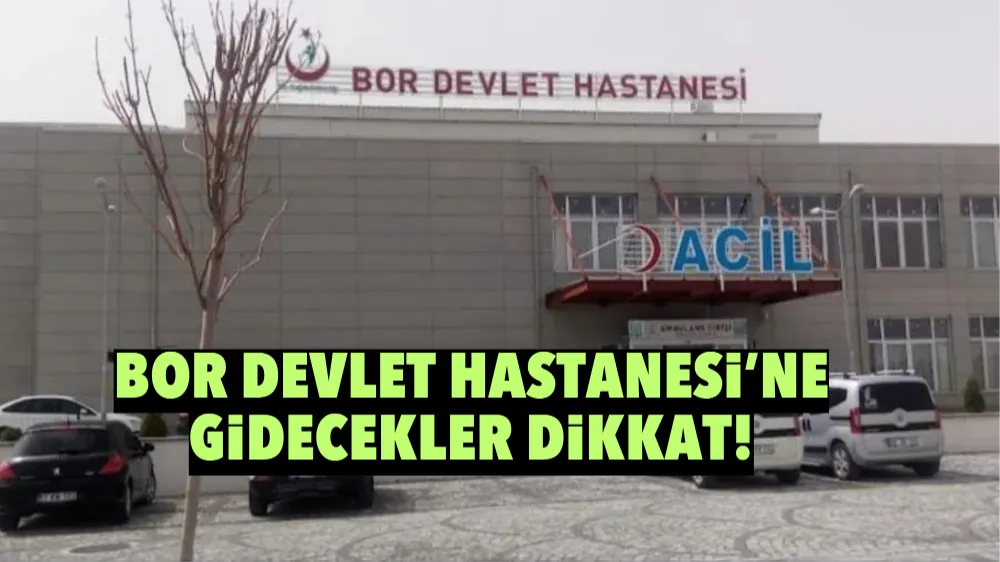 Bor Devlet Hastanesi