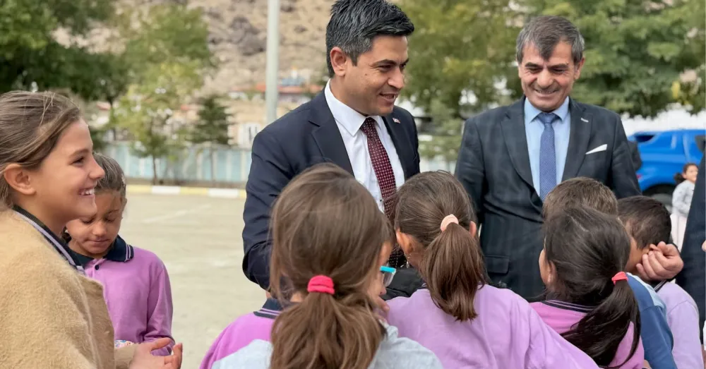 KAYMAKAM BAĞIŞ, ÖĞRENCİLERLE BULUŞTU