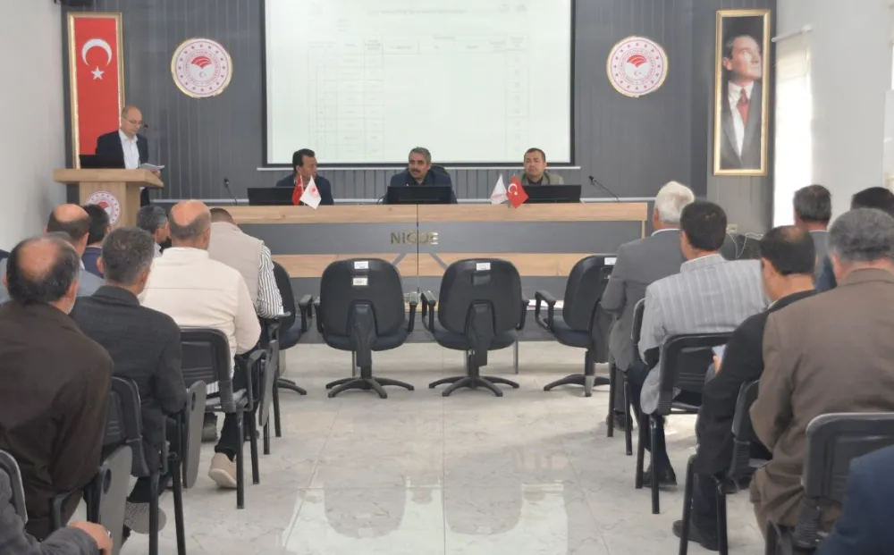 NİĞDE’DE MUHTARLARA GENEL TARIM SAYIMI BİLGİLENDİRMESİ