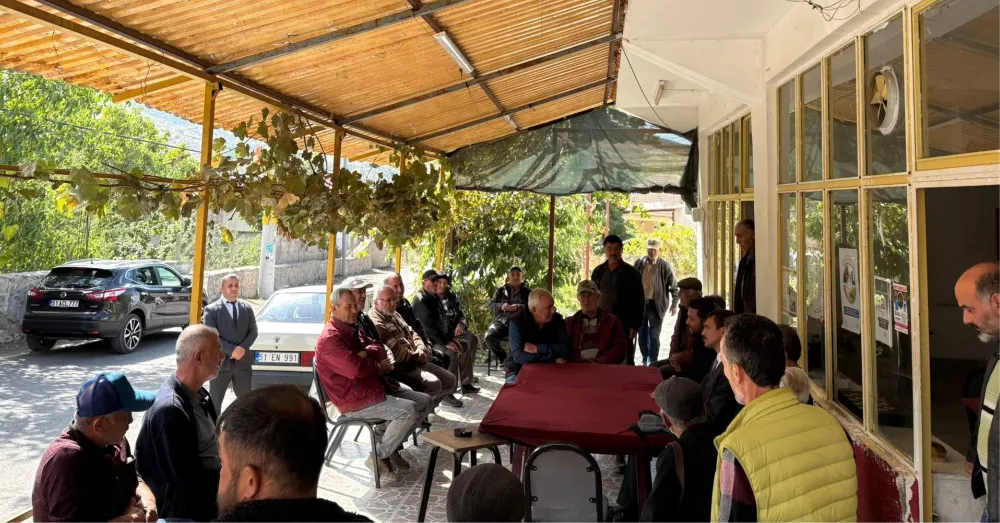 KAYMAKAM GÖKÇE, BEYAĞIL KÖYÜNDE VATANDAŞLARLA BULUŞTU