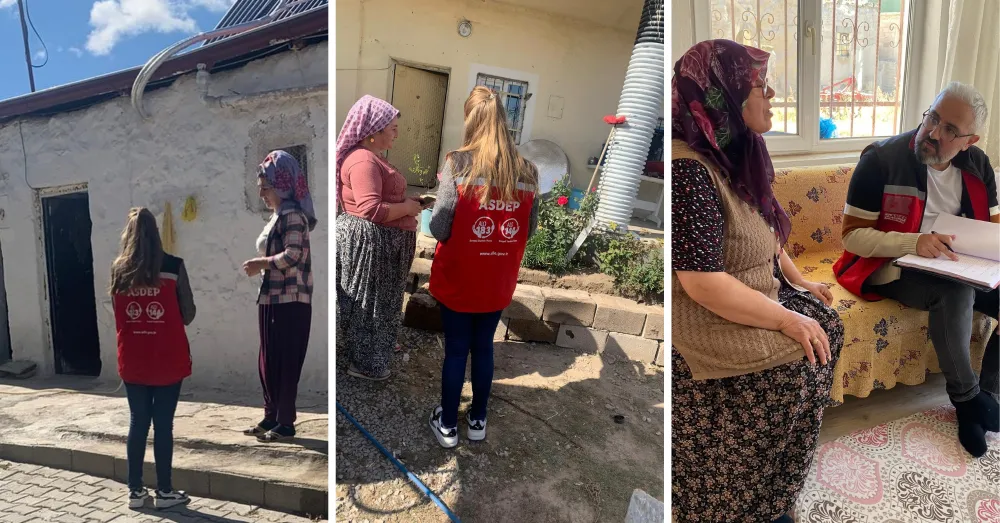 ASDEP EKİBİ SAHA ÇALIŞMALARINI SÜRDÜRÜYOR