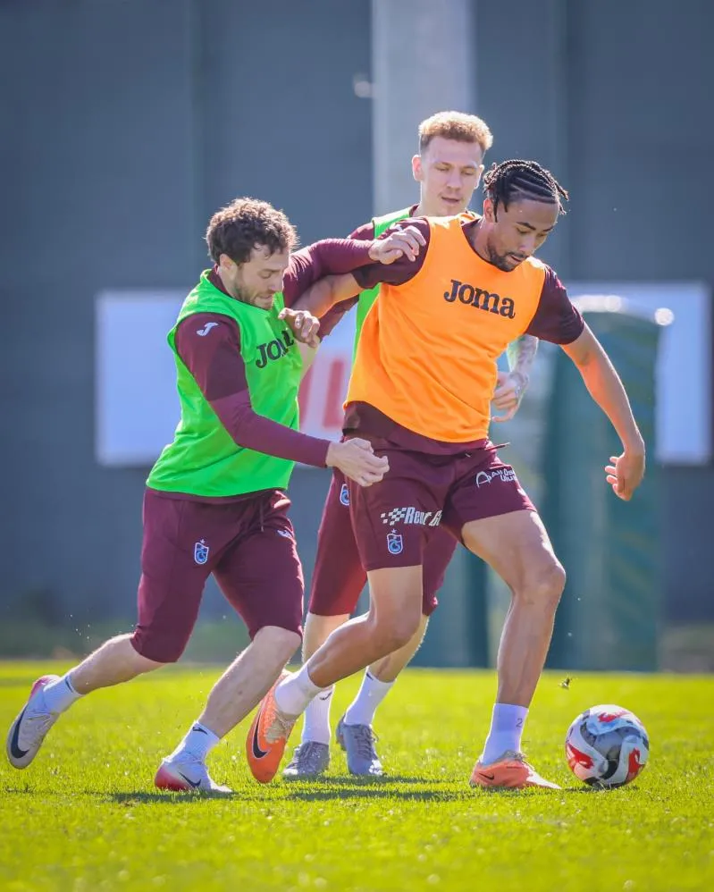 TRABZONSPOR, ÇAYKUR RİZESPOR MAÇI HAZIRLIKLARINA DEVAM ETTİ