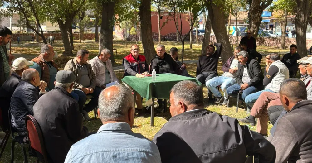 BOR TARIM MÜDÜRLÜĞÜ, KIZILCA KÖYÜ’NDE ÇİFTÇİLERLE BULUŞTU