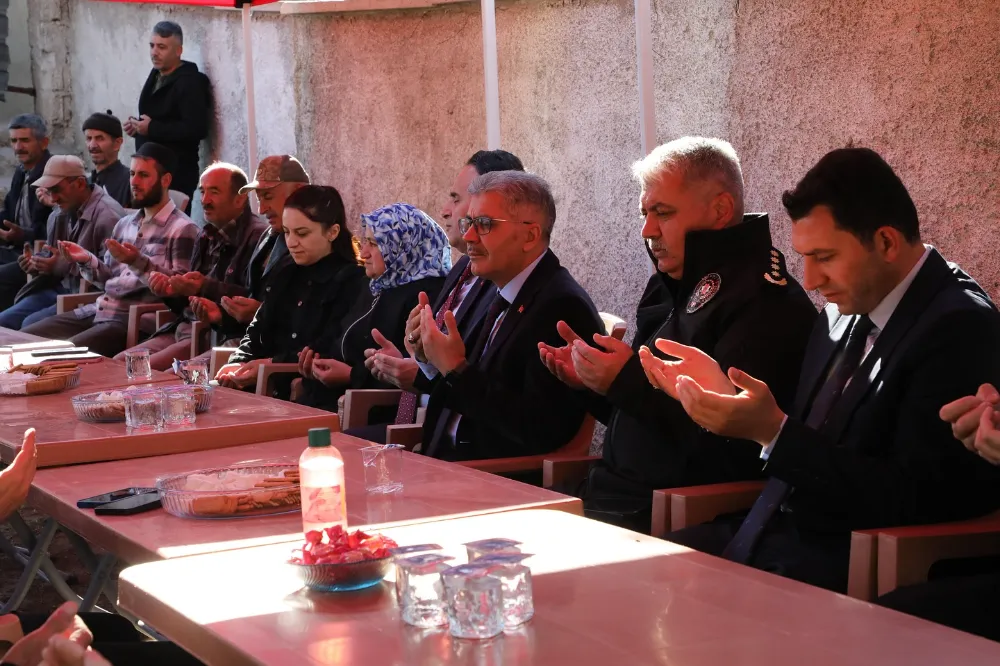 VALİ ÇELİK’TEN KORE GAZİSİ İÇİN TAZİYE ZİYARETİ