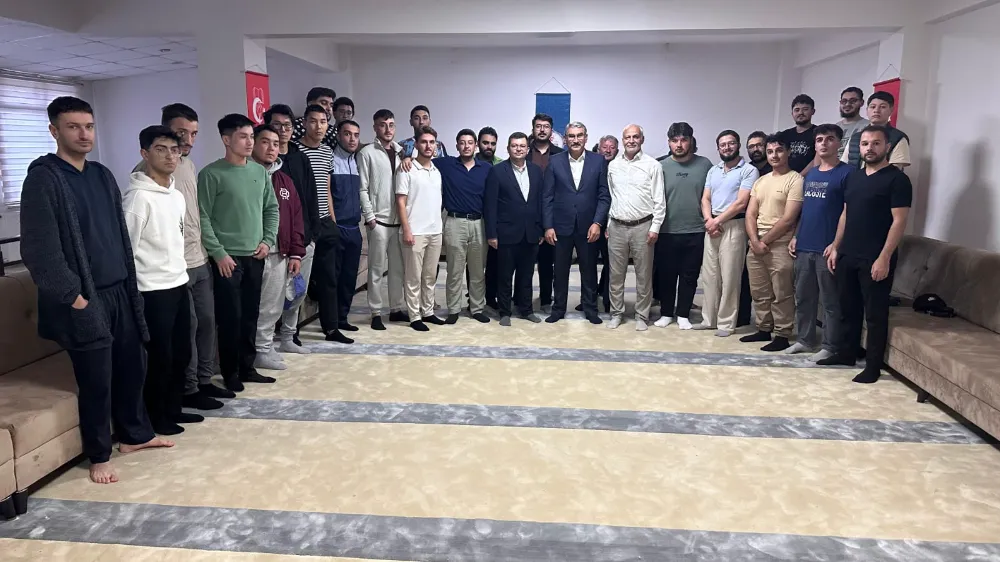 UZKURT İYC YURDU ÖĞRENCİLERİYLE BİR ARAYA GELDİ