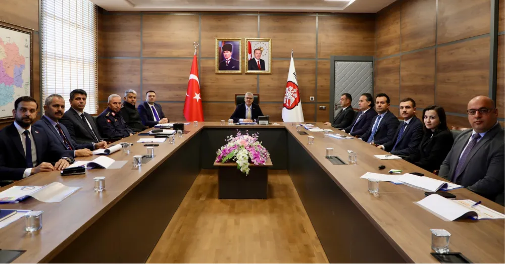 NİĞDE’DE GÜVENLİK VE ASAYİŞ KOORDİNASYON TOPLANTISI YAPILDI