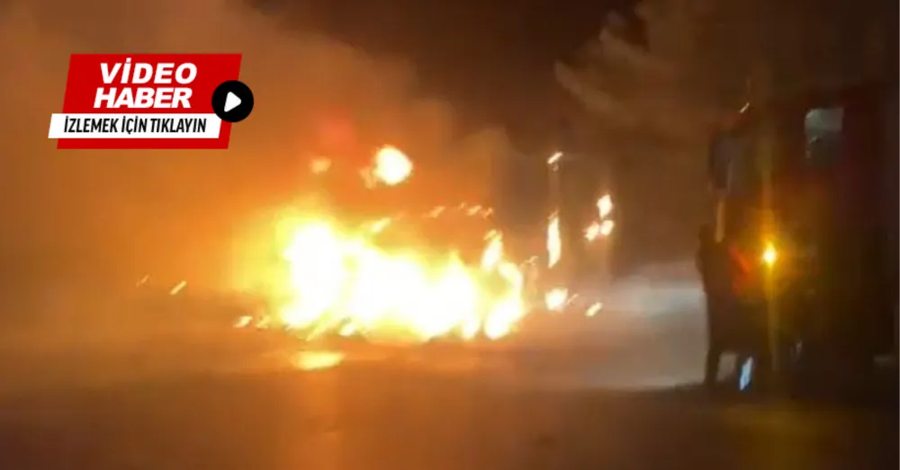 NİĞDE – ADANA OTOYOLUNDA ET YÜKLÜ TIR YANDI