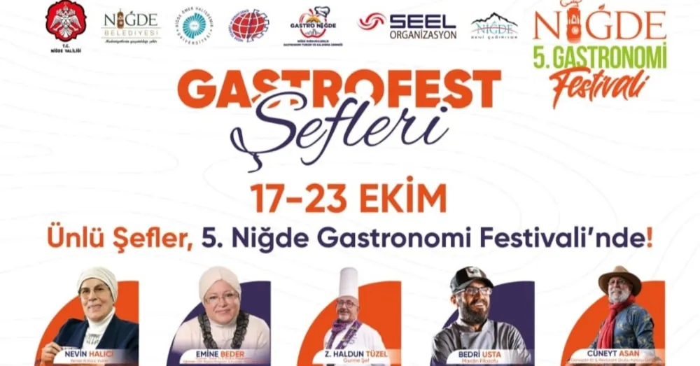 NİĞDE 5. GASTRONOMİ FESTİVALİ İÇİN GERİ SAYIM BAŞLADI