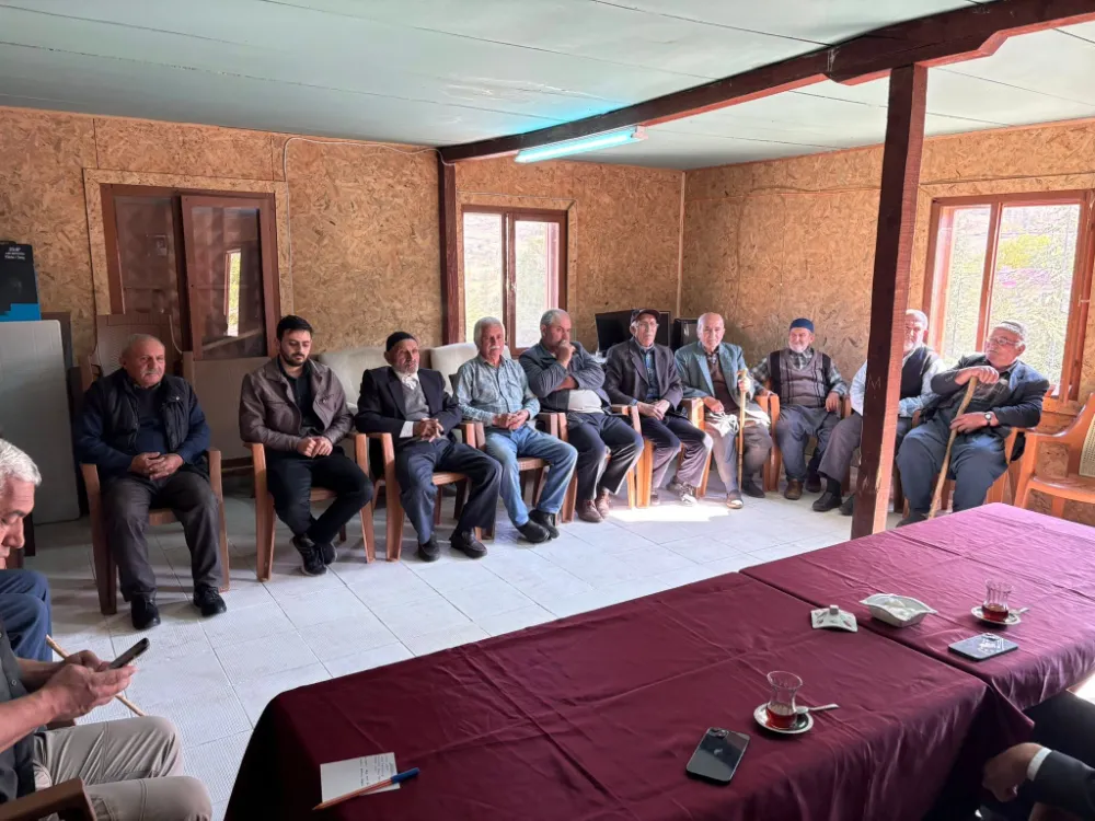 KAYMAKAM GÖKÇE KÖY ZİYARETLERİNDE VATANDAŞLARLA BULUŞTU