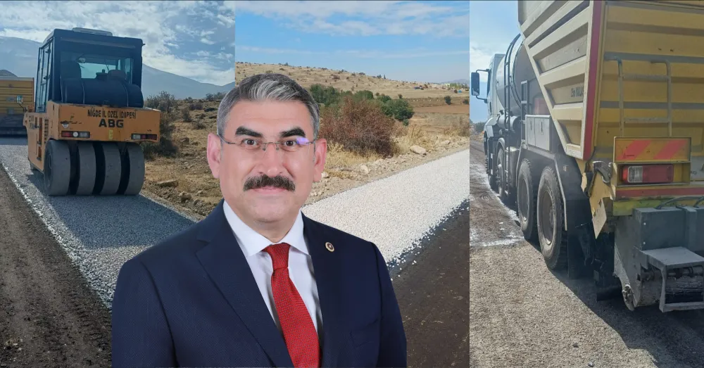 VEKİL UZKURT: ASFALT ÇALIŞMALARI HIZLA DEVAM EDİYOR