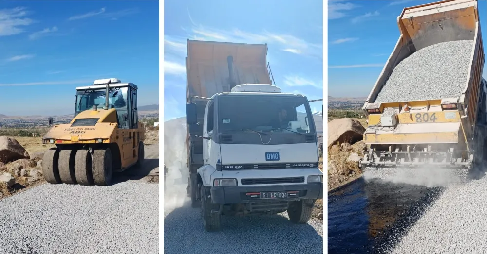 MİLLETVEKİLİ UZKURT: “KÖYLERİMİZE GÜVENLİ VE KONFORLU YOLLAR KAZANDIRIYORUZ”