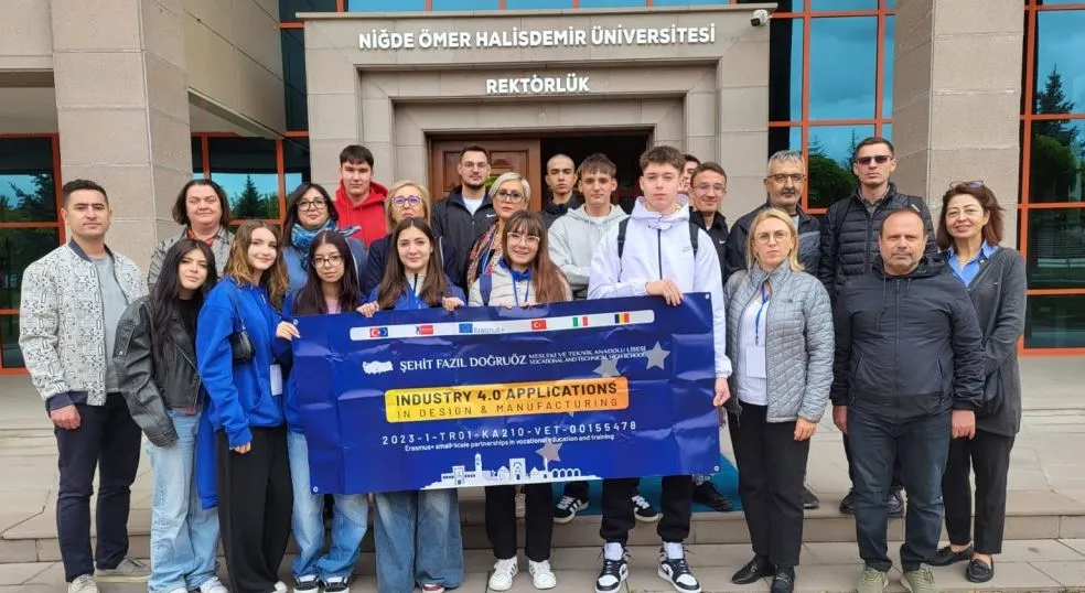 ŞEHİT FAZIL DOĞRUÖZ MTAL’DE ULUSLARARASI EĞİTİM KÖPRÜSÜ KURULDU