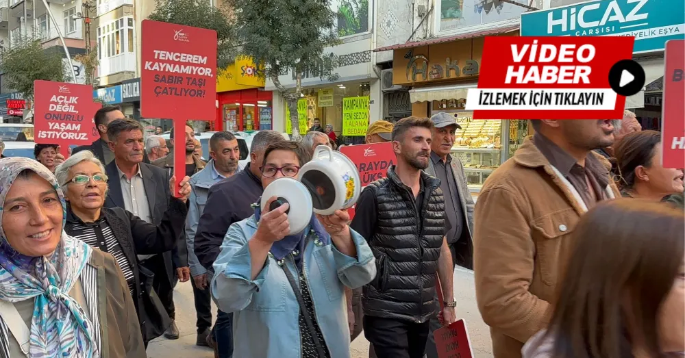 NİĞDE’DE KADINLAR TENCERELERİ ADALET İÇİN ÇALDI!