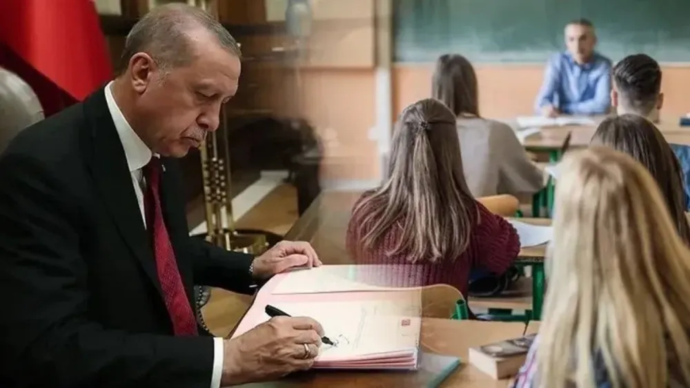 LİSELERDE EĞİTİM SÜRESİ KISALIYOR: RAPOR, CUMHURBAŞKANI ERDOĞAN
