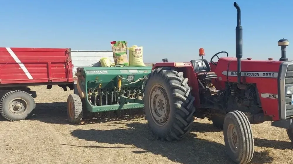 NİĞDE’DE TOHUM EKİMİ SÜRÜYOR