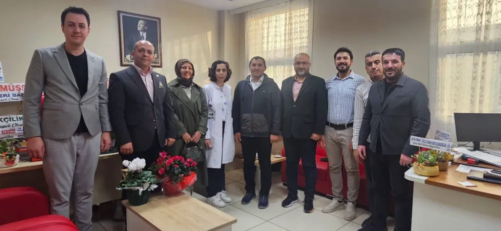 SAĞLIK-SEN’DEN HASTANE YÖNETİCİLERİNE ZİYARET