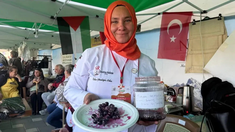 NİĞDE GASTRONOMİ FESTİVALİ’NDE ÜZÜM TURŞUSU DAMGA VURDU