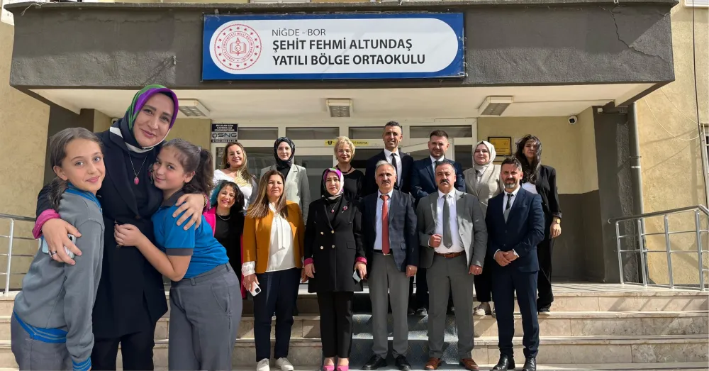 BOR ŞEHİT FEHMİ ALTUNTAŞ YATILI BÖLGE OKULUNDA YENİ SINIFLAR AÇILDI 