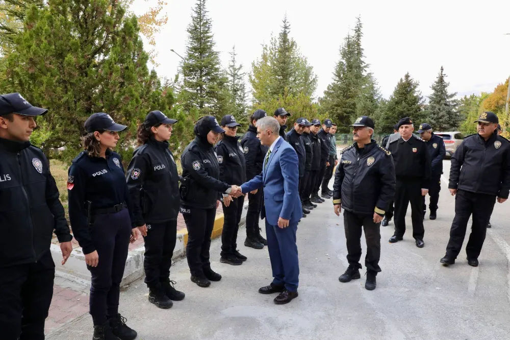 VALİ ÇELİK’TEN NİĞDE POLİS MESLEK EĞİTİM MERKEZİ’NE ZİYARET