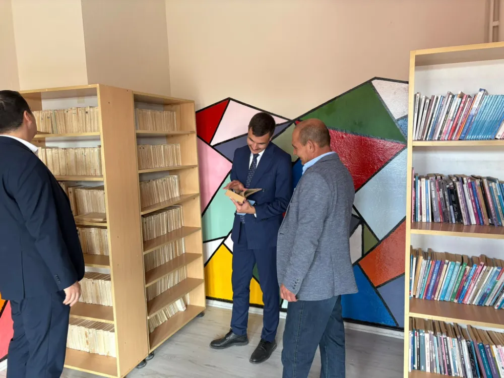 KAYMAKAM GÖKÇE’DEN OKULLARDA İNCELEME