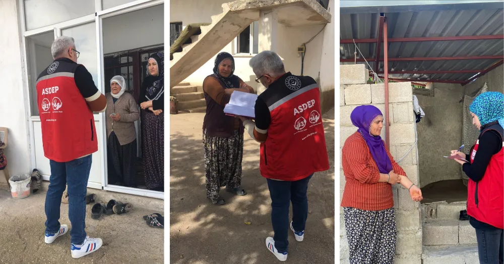 ASDEP EKİBİ VATANDAŞLARLA BULUŞMAYA DEVAM EDİYOR