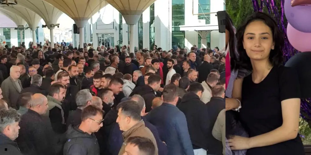 14 YAŞINDAKİ HİRANUR SON YOLCULUĞUNA UĞURLANDI