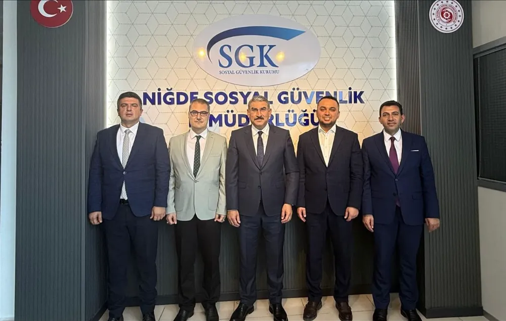 MİLLETVEKİLİ UZKURT’TAN SGK İL MÜDÜRLÜĞÜ’NE ZİYARET