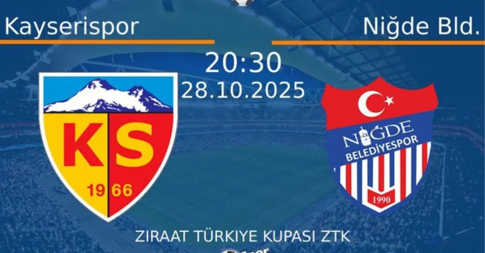 KUPA HEYECANI MEYDANA TAŞINIYOR: NİĞDE BELEDİYESPOR’UN MAÇI DEV EKRANDA İZLENECEK