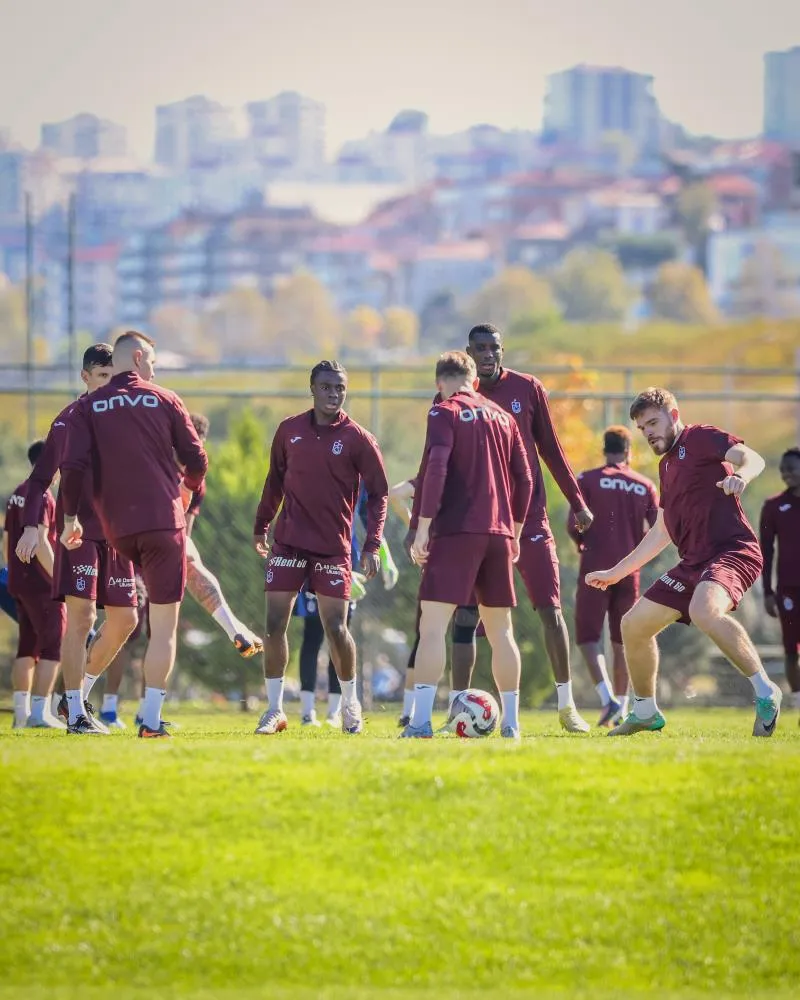 TRABZONSPOR, GALATASARAY MAÇININ HAZIRLIKLARINI TAMAMLADI