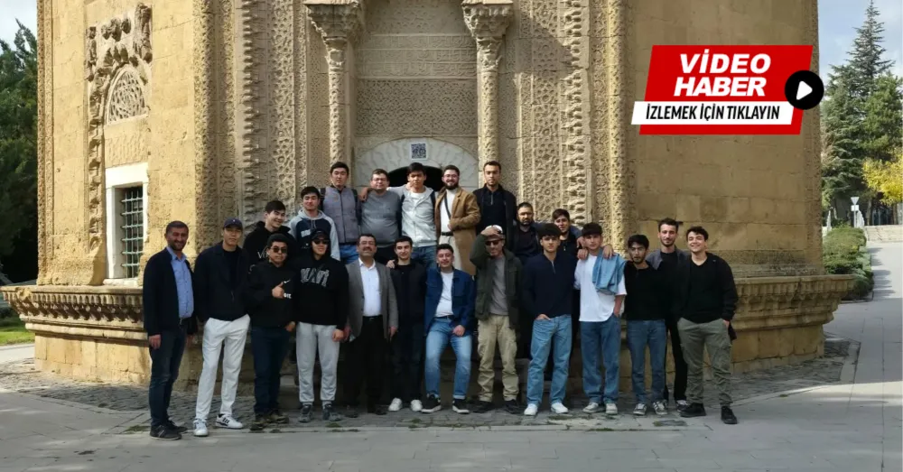 NİĞDE’NİN TARİHİYLE BULUŞTULAR: 15 ÜLKEDEN ÖĞRENCİLER ŞEHRİN KÜLTÜREL MİRASINI KEŞFETTİ