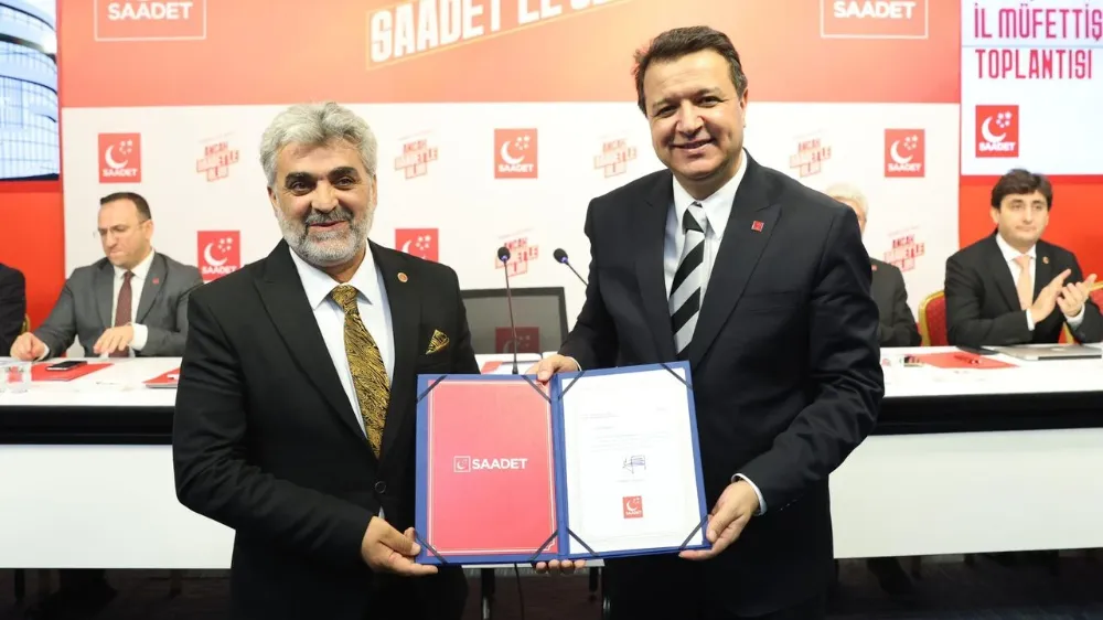SAADET PARTİSİ NİĞDE İL BAŞKANLIĞINA AHMET BİNİCİ ATANDI