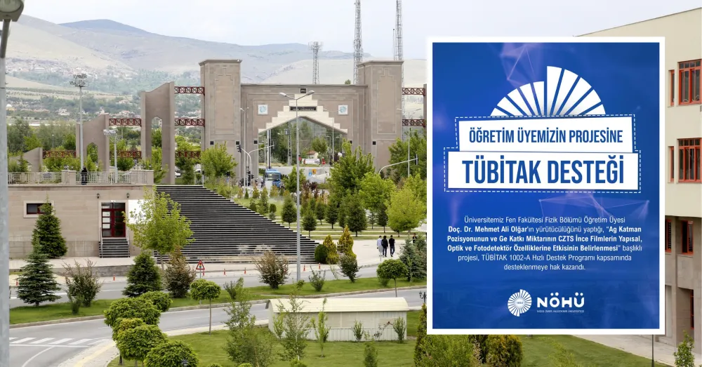 NÖHÜ ÖĞRETİM ÜYESİNE TÜBİTAK DESTEĞİ