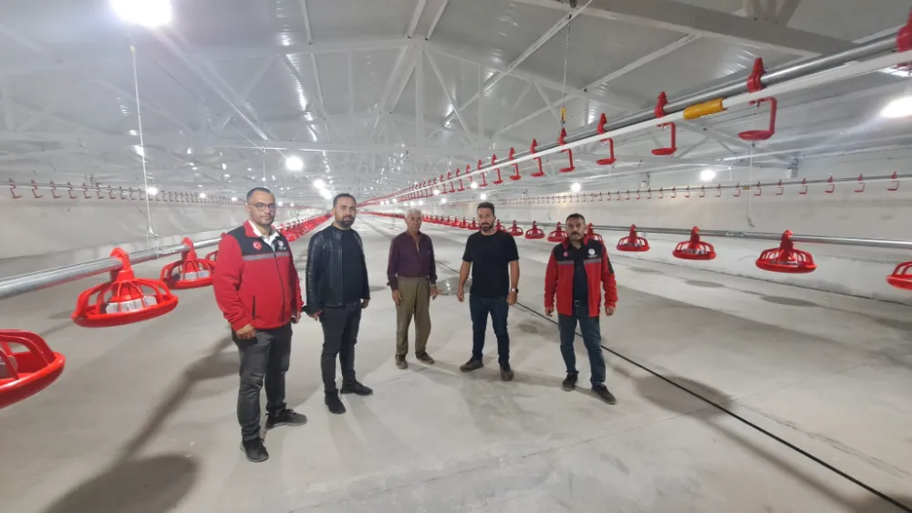 BOR’A AB STANDARTLARINDA 25 BİN KAPASİTELİ TAVUK ÜRETİM TESİSİ 