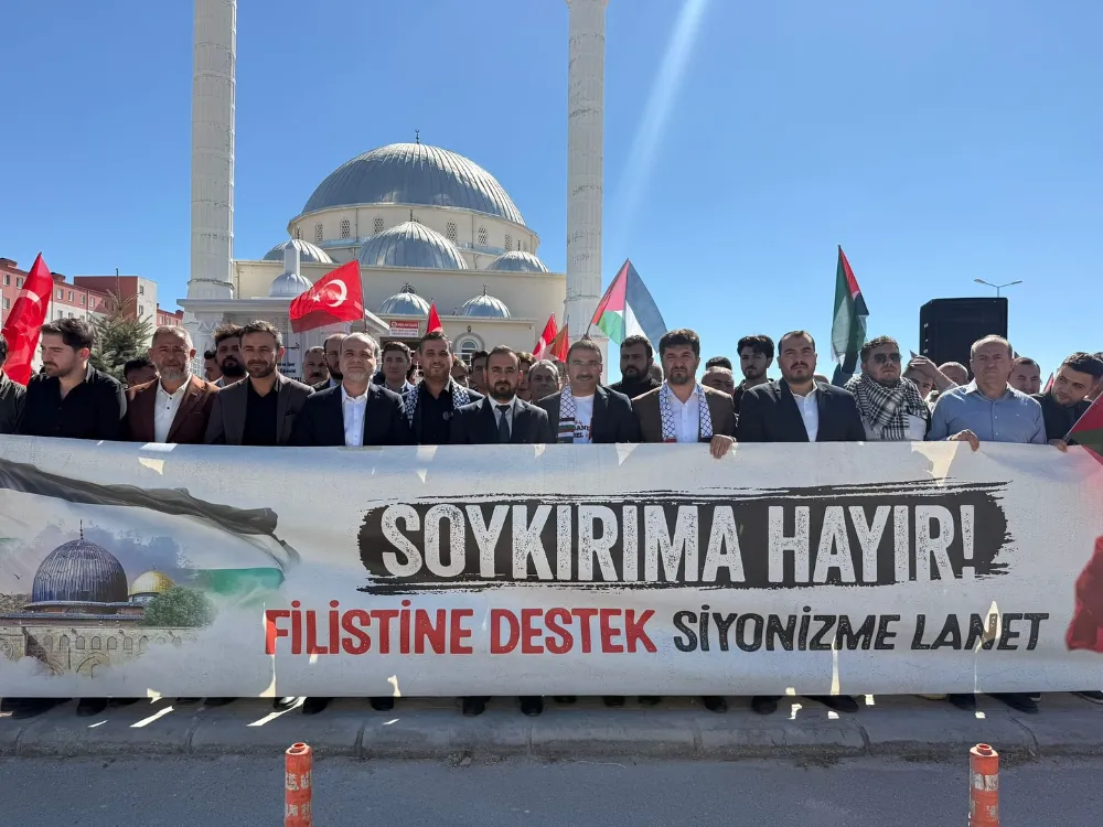 NİĞDE ÖMER HALİSDEMİR ÜNİVERSİTESİ’NDE FİLİSTİN’E DESTEK ÇAĞRISI