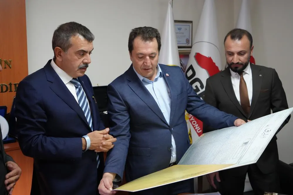 BAKAN TEKİN DAGC’DE