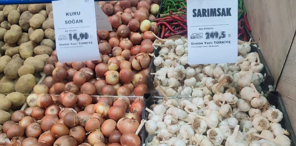 SOĞAN DİPTE, SARIMSAK ZİRVEDE!