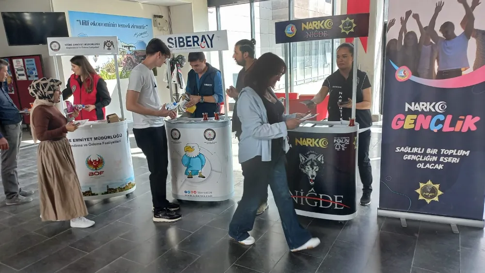 NİĞDE’DE 3 BİNİN ÜZERİNDE VATANDAŞA UYUŞTURUCU İLE MÜCADELE EĞİTİMİ