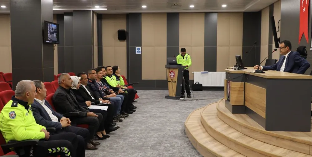 NİĞDE İL TRAFİK KOMİSYONU TOPLANTISI YAPILDI