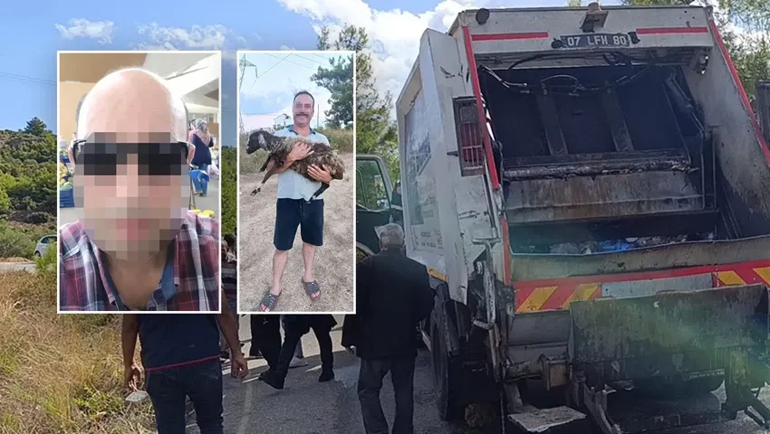 ÇÖP KAMYONUNDA KORKUNÇ CİNAYET: TEMİZLİK İŞÇİSİ MESAİ ARKADAŞINI ÖLDÜRDÜ