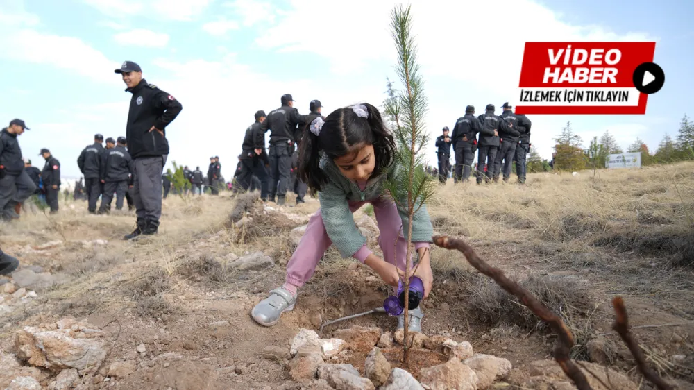 NİĞDE’DE 5 BİN FİDAN TOPRAKLA BULUŞTURULDU
