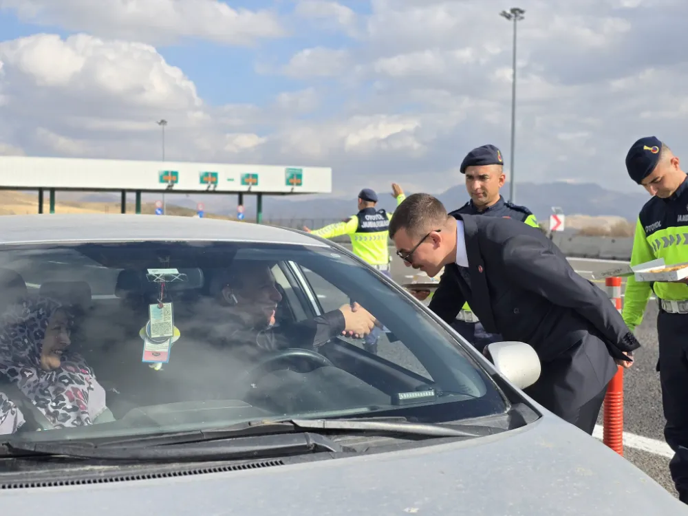 ULUKIŞLA KAYMAKAMI GÖKÇE’DEN EMİNLİK’TE YOL GÜVENLİĞİ DENETİMİ