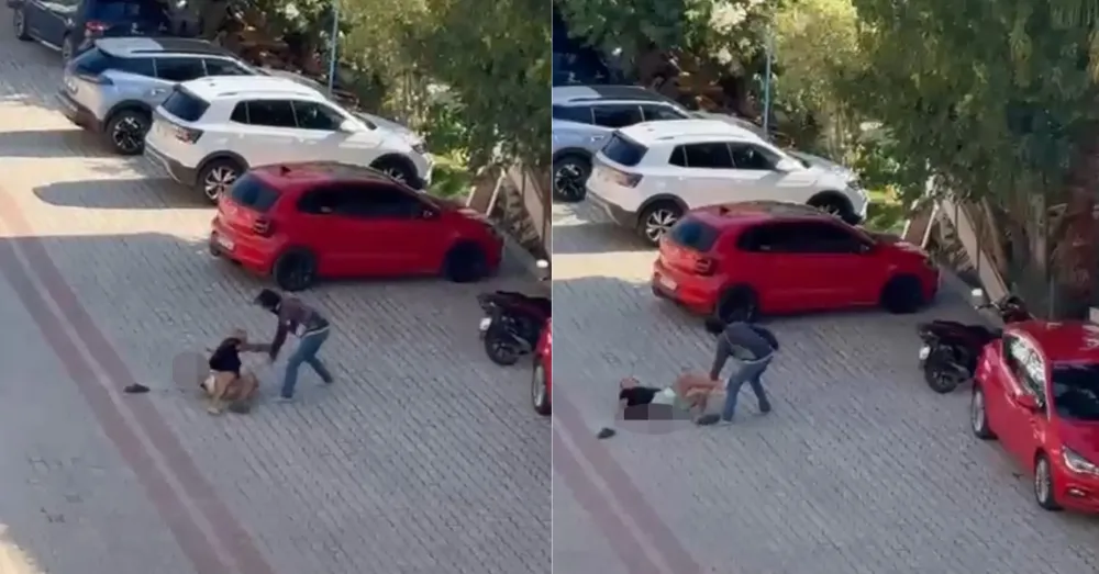 ANNESİYLE İLİŞKİSİ OLAN ADAMI SOKAK ORTASINDA VAHŞİCE ÖLDÜRDÜ