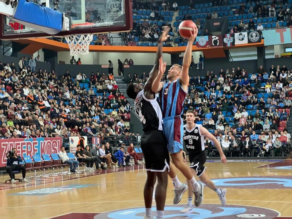 Türkiye Sigorta Basketbol Ligi: Trabzonspor: 84 - Beşiktaş: 98