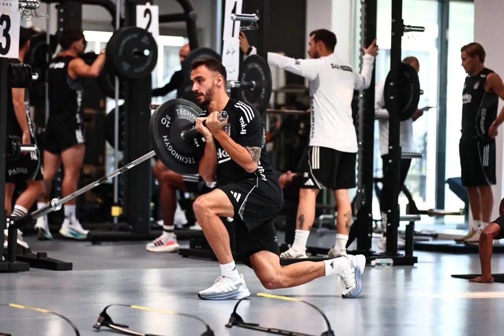 Beşiktaş, Samsunspor maçı hazırlıklarını sürdürdü