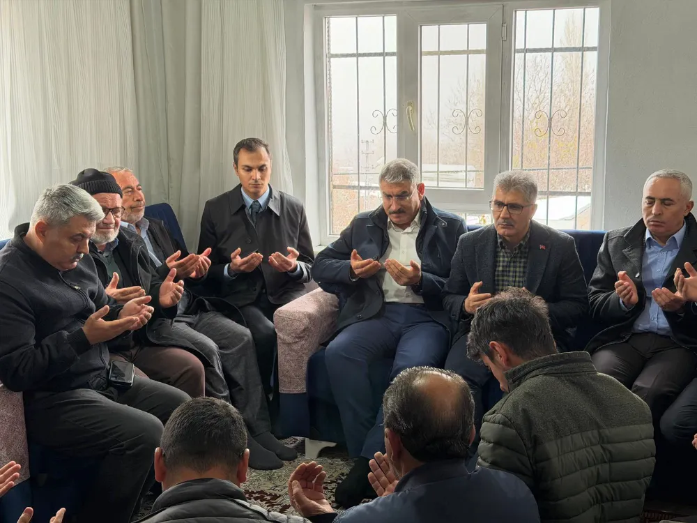 NİĞDE PROTOKOLÜNDEN ACILI AİLELERE TAZİYE ZİYARETİ