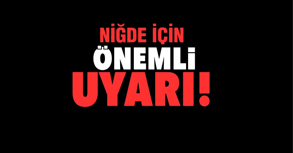 BAKANLIKTAN PEŞ PEŞE UYARI!