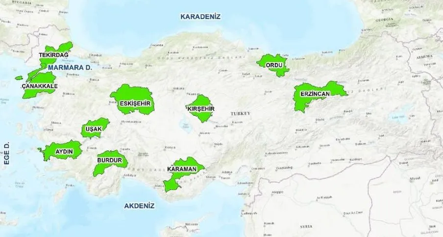 BU İLLER DIŞINDA KALANLARA KÖTÜ HABER!