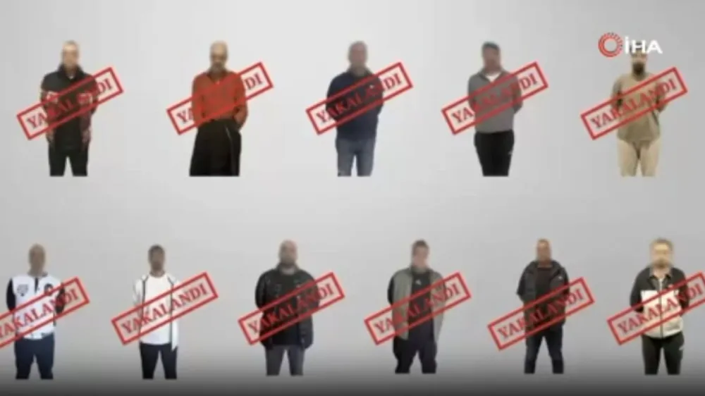 KIRMIZI BÜLTENLE ARANAN 9 ŞÜPHELİ TÜRKİYE’YE GETİRİLDİ